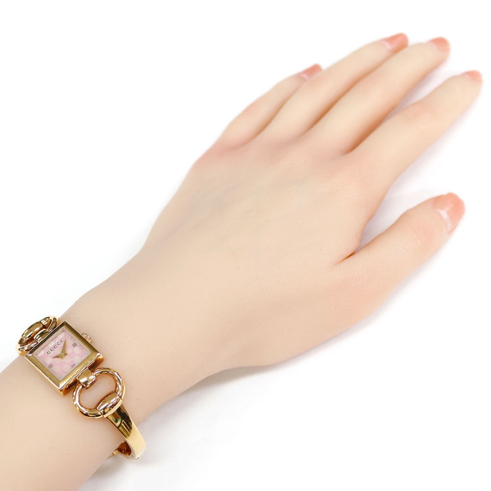 GUCCI Tornavoni Watch Stainless Steel 120 (YA120520) Quartz