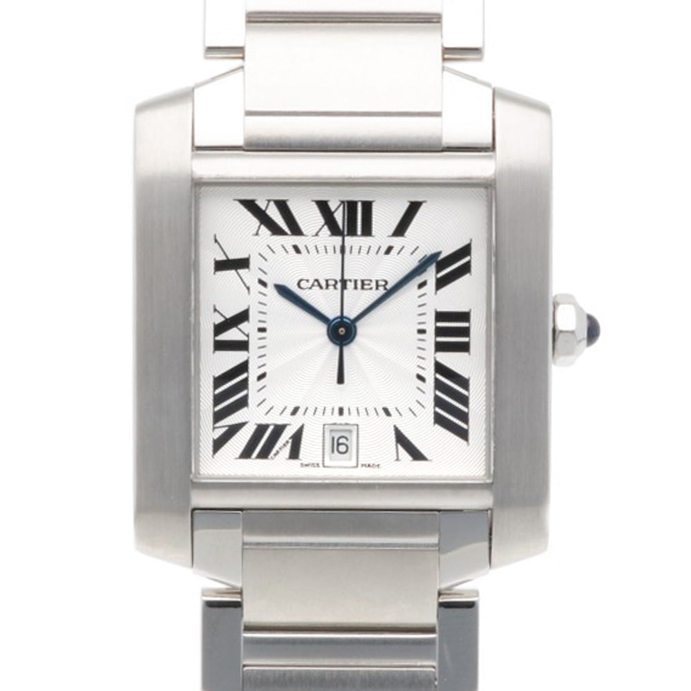 CARTIER カルティエ タンクフランセーズ LM 腕時計 ステンレススチール