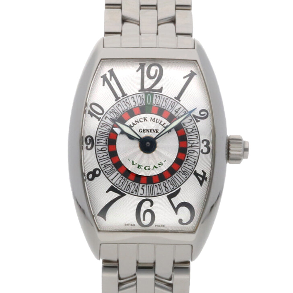 フランクミュラー ヴェガス 腕時計 ステンレススチール 5850VEGAS 自動巻き メンズ 1年保証 FRANCK MULLER 【中古】 –  【公式】リサイクルキング オンラインショップ