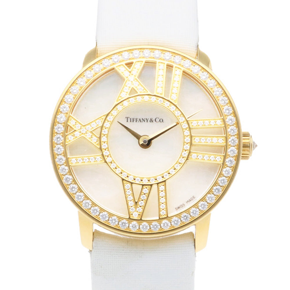 ティファニー アトラス腕時計【レディース、18金】 ティファニー TIFFANY&Co. アトラス 腕時計 18金 K18イエロー