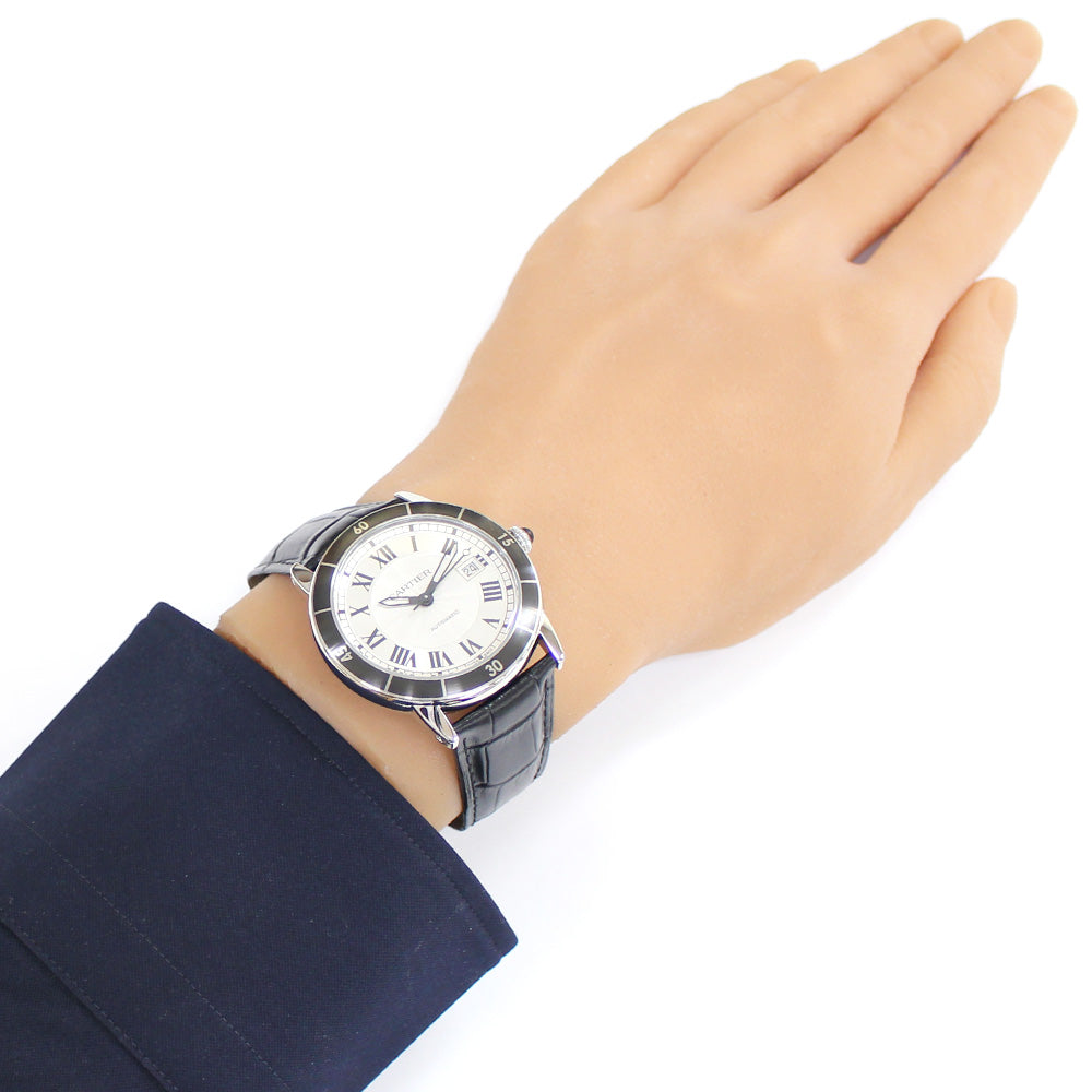 CARTIER カルティエ ロンド クロワジエール 腕時計 ステンレススチール 3886 自動巻き メンズ 1年保証 中古 –  【公式】リサイクルキング オンラインショップ