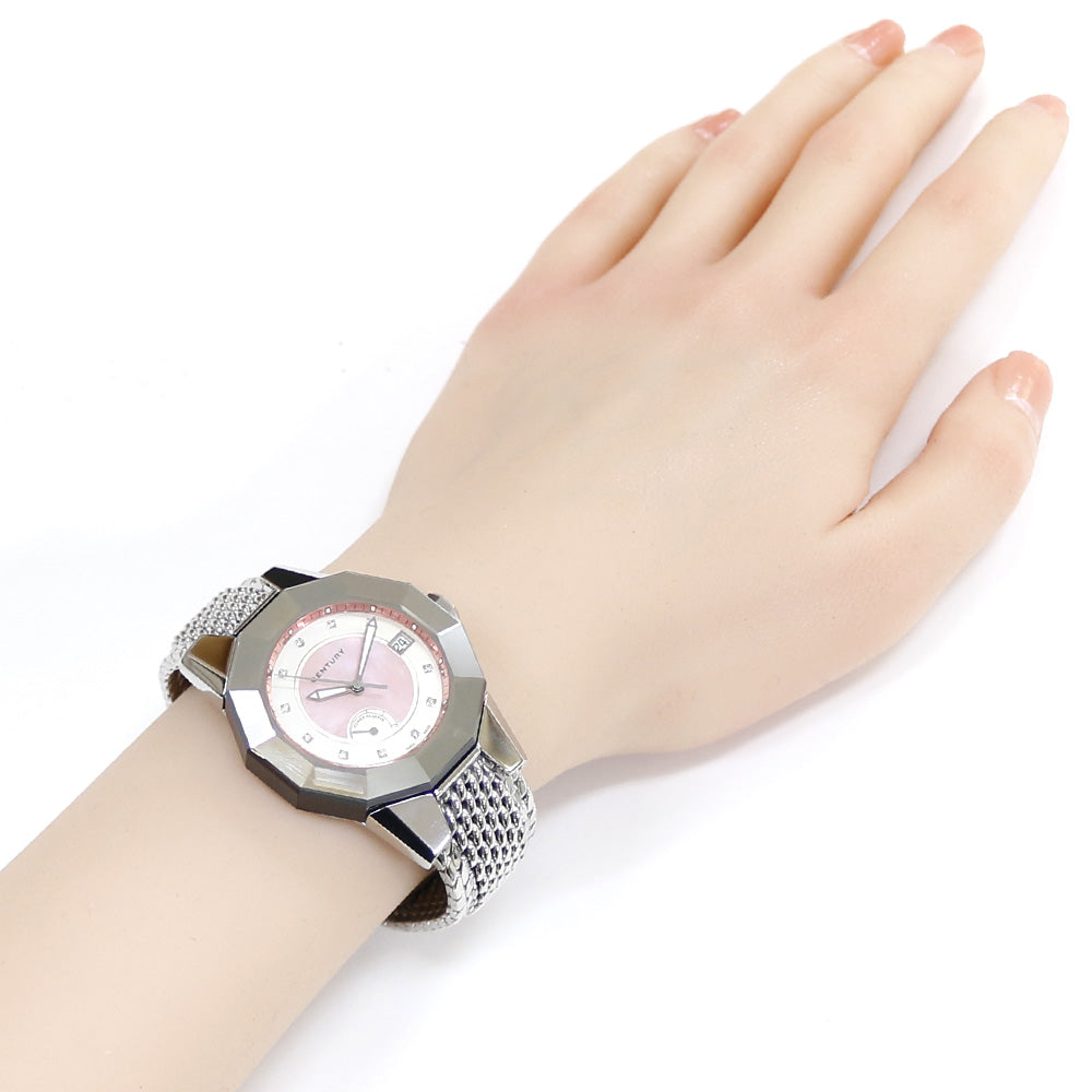 CENTURY センチュリー プライムタイム 腕時計 ステンレススチール 自動巻き ユニセックス 1年保証 中古