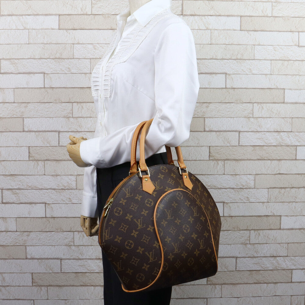 【中古】 ルイ・ヴィトン LOUIS VUITTON ハンドバッグ モノグラム エリプスMM モノグラムキャンバス M51126 ブラウン ブラウン  レディース【SH】【BIM】