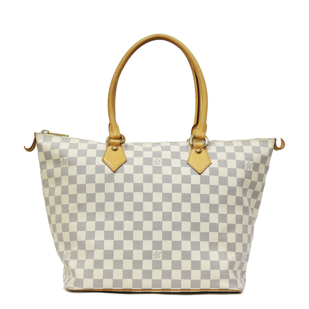 中古】 ルイ・ヴィトン LOUIS VUITTON ハンドバッグ ダミエ アズール ...