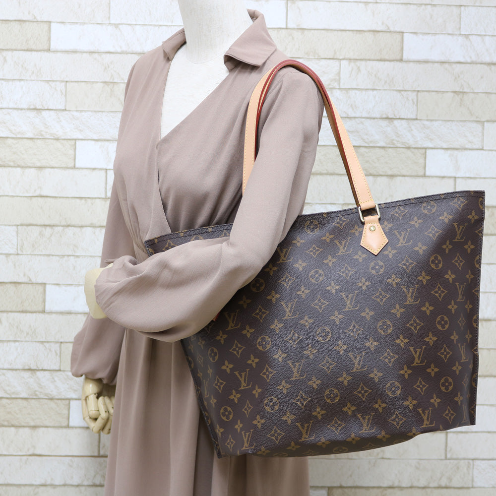 【中古】 ルイ・ヴィトン LOUIS VUITTON ショルダーバッグ トートバッグ モノグラム オールインPM モノグラムキャンバス M47028  ブラウン ブラウン レディース【BIM】