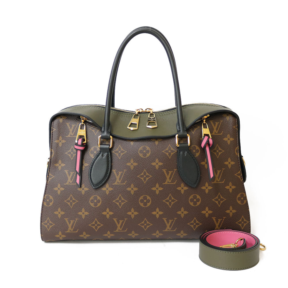 【中古】 ルイ・ヴィトン LOUIS VUITTON ショルダーバッグ ハンドバッグ モノグラム テュイルリートート M43439 ブラウン  レディース【BIM】