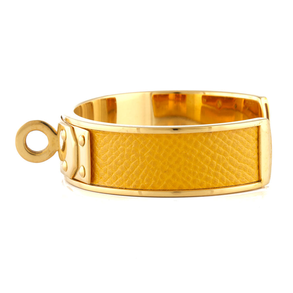 中古】 エルメス HERMES バングル ケリー ブレスレット ゴールド