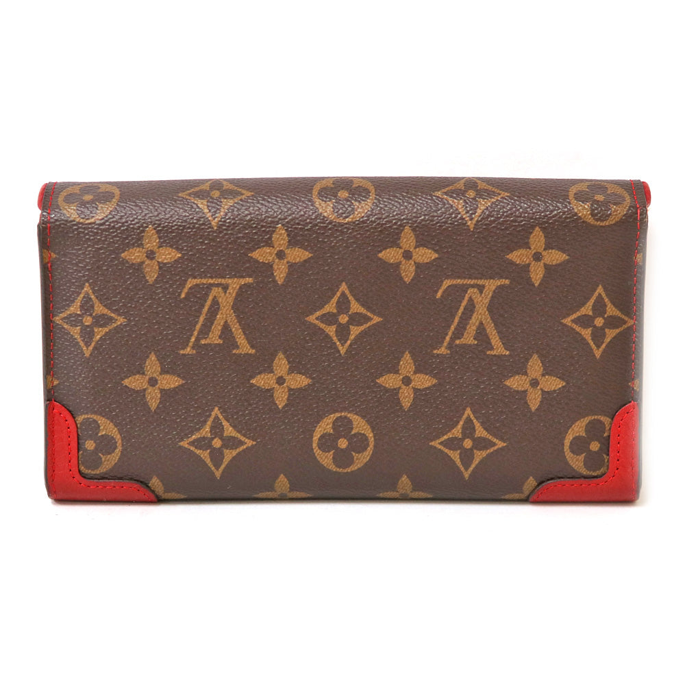 中古】 ルイ・ヴィトン LOUIS VUITTON 長財布 LV イニシャルA.K入り