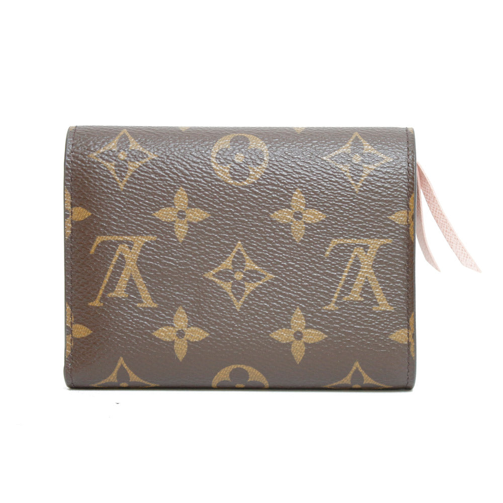 Used] Louis Vuitton LOUIS VUITTON Tri-fold wallet LV initial L