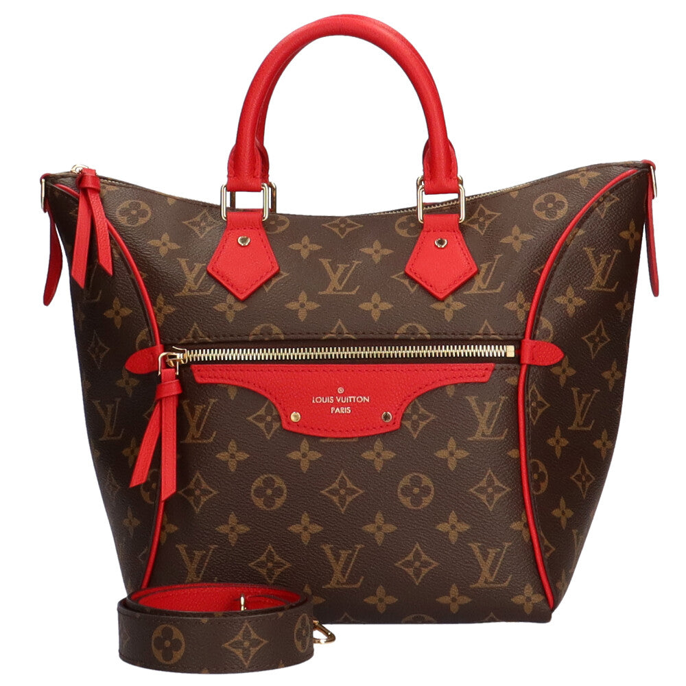 ルイヴィトン LOUIS VUITTON トゥルネルPM モノグラム ショルダーバッグ モノグラムキャンバス ブラウン レディース 中古