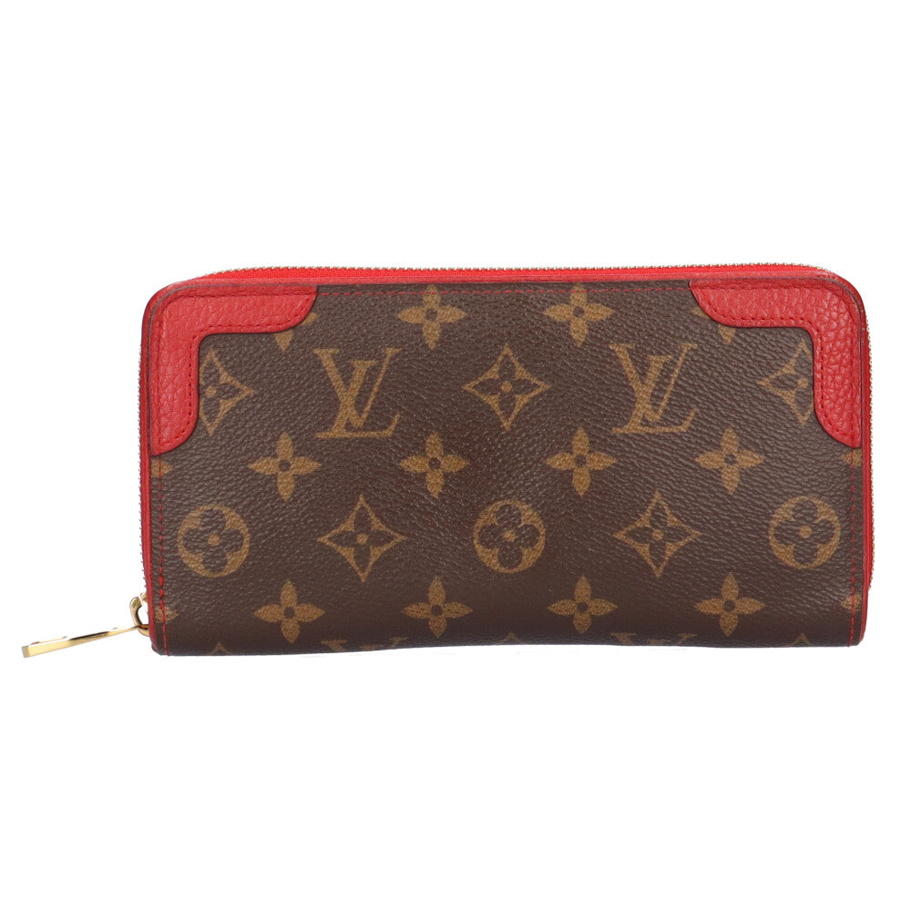 ルイヴィトン LOUIS VUITTON モノグラム ジッピー レティーロ 長財布