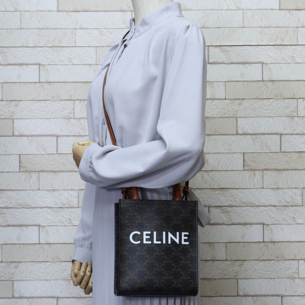 【美品】CELINE イタリア製 オールレザー  トリオンフ クラッチバッグ