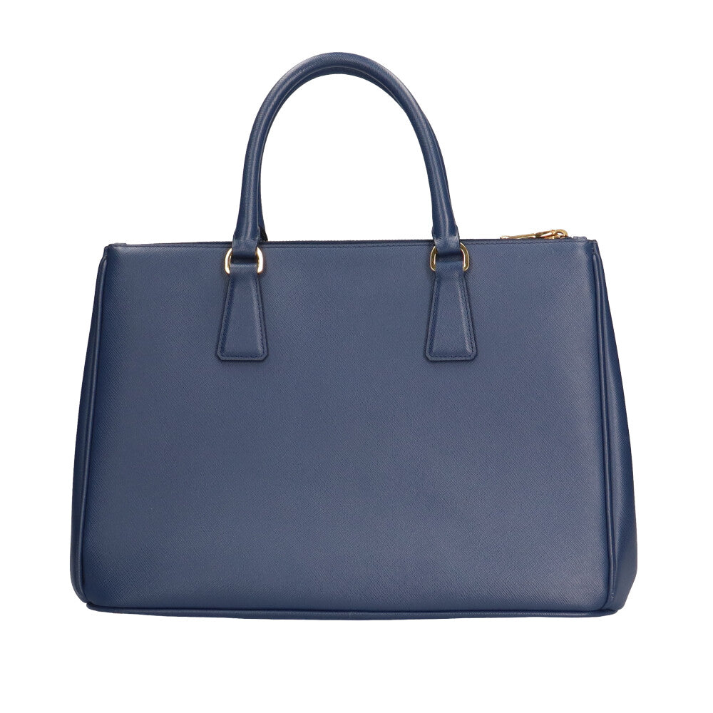 プラダ PRADA サフィアーノ ショルダーバッグ レザー BLUETTE レディース 中古