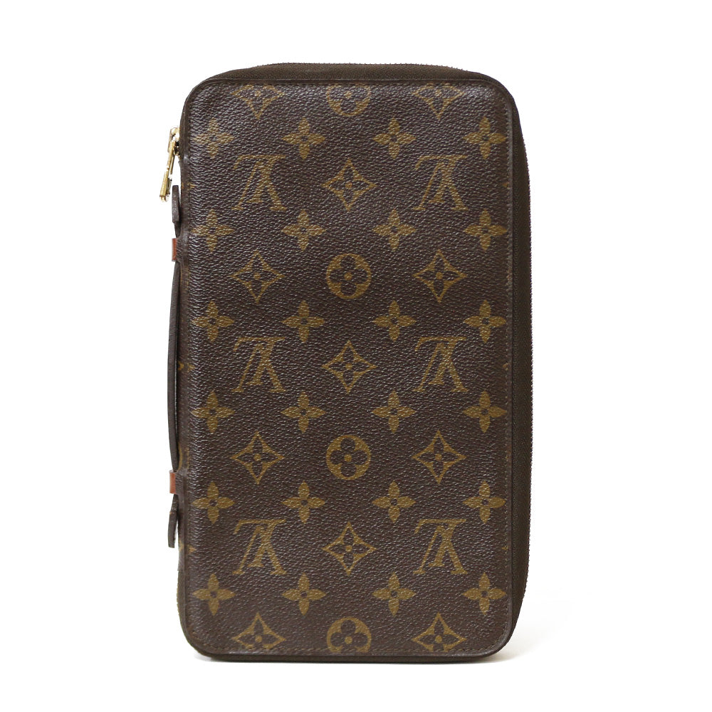 ルイヴィトン LOUIS VUITTON ポッシュエスカバド モノグラム パスポートケース ユニセックス 中古