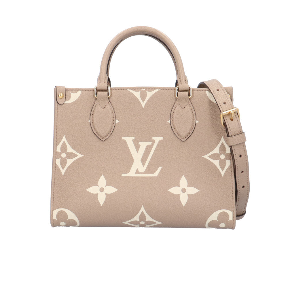 LOUIS VUITTON ルイヴィトン オンザゴーPM モノグラムアンプラント ...