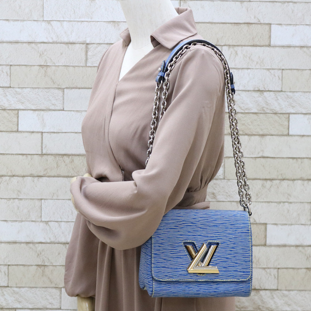 ルイヴィトン LOUIS VUITTON ツイストPM エピデニム ショルダーバッグ