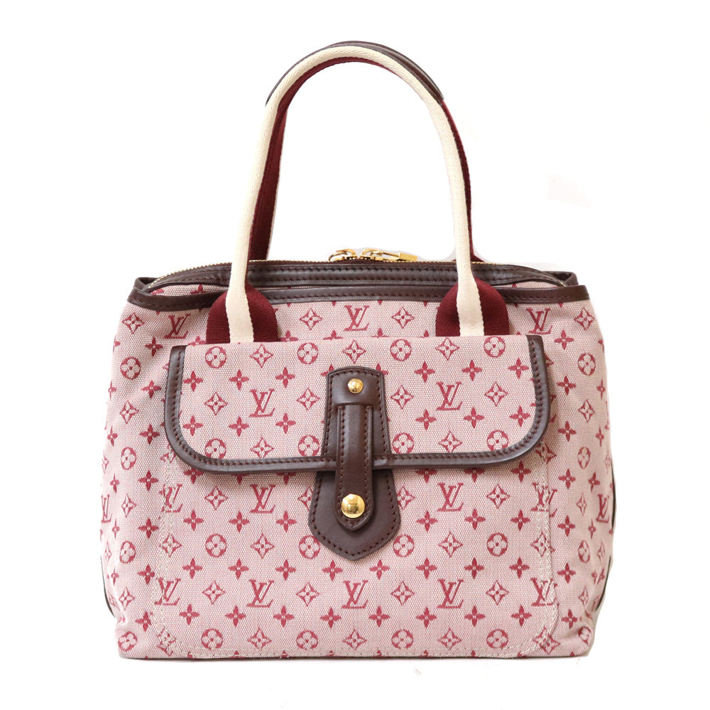 ルイヴィトン LOUIS VUITTON サックマリーケイト モノグラムミニ ハンドバッグ モノグラムミニキャンバス レッド レディース 中古