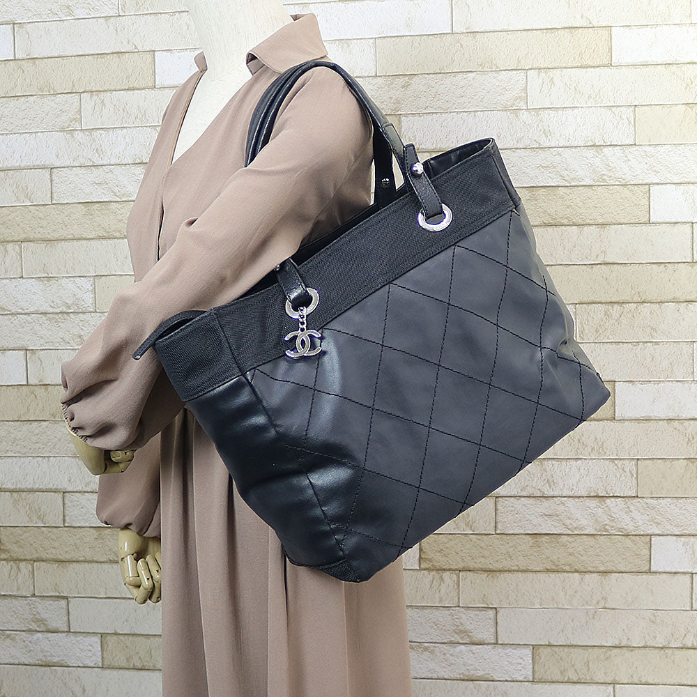 中古】 シャネル CHANEL ショルダーバッグ パリビアリッツMM ブラック