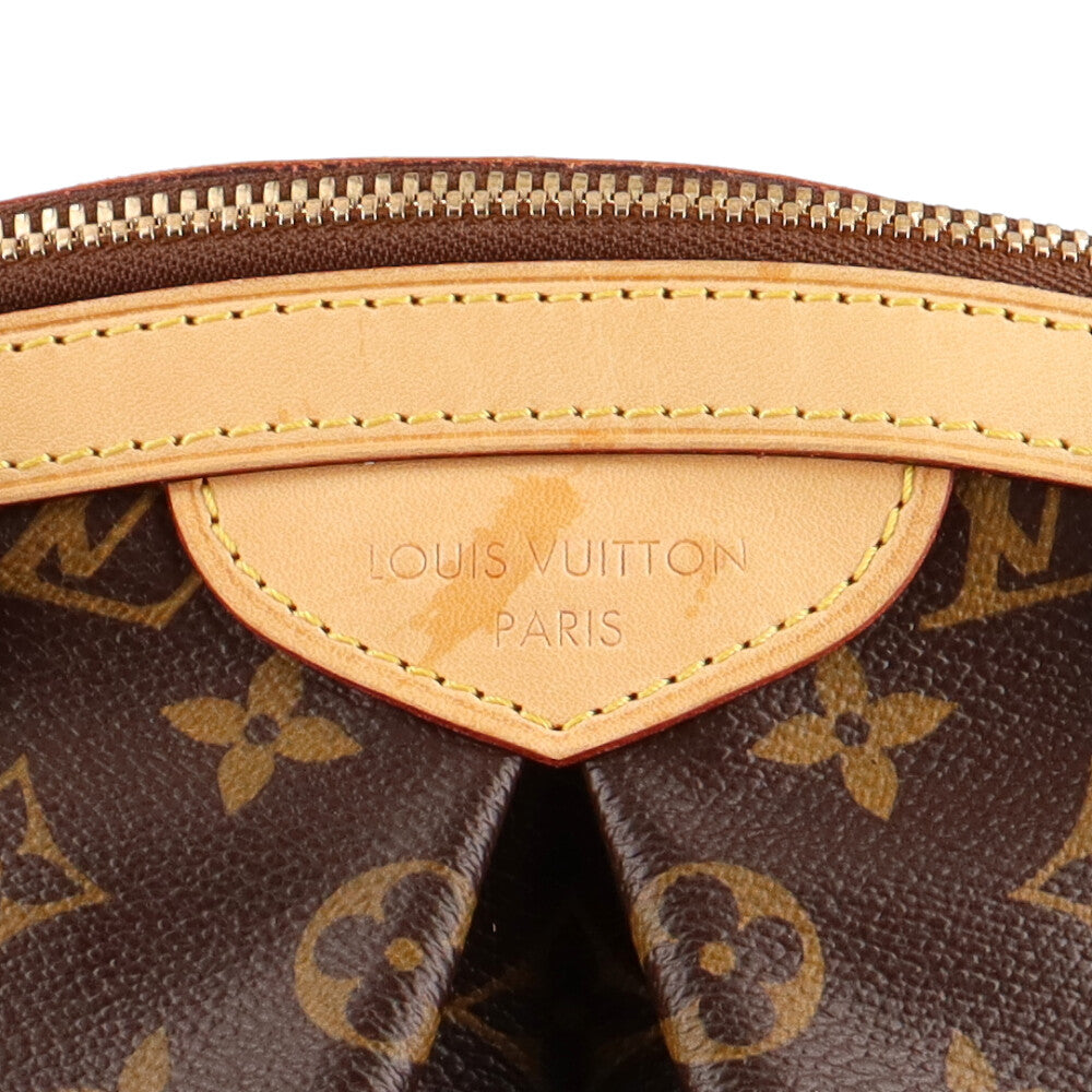 ルイヴィトン LOUIS VUITTON ティボリ PM M40143 モノグラム ハンドバッグ モノグラムキャンバス ブラウンハンドバッグ