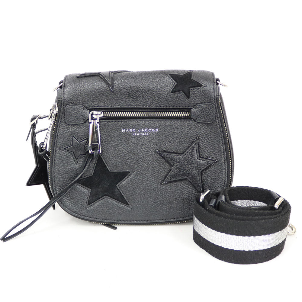 中古】 マークジェイコブス MARC JACOBS ショルダーバッグ ブラック