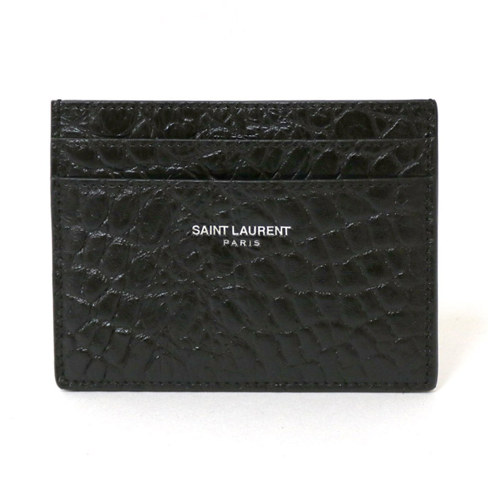 中古】 サンローランパリ SAINT LAURENT PARIS カードケース 美品 ...