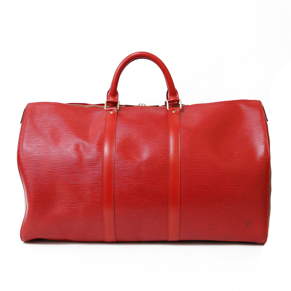 ルイヴィトン・キーポル50/エピ/ボストンバッグ/レザー/M42955 中古】 ルイ・ヴィトン LOUIS VUITTON ボストンバッグ エピ