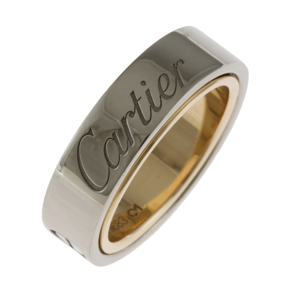 カルティエ CARTIER リング・指輪 10号 10号 ＃50 K18ホワイトゴールド