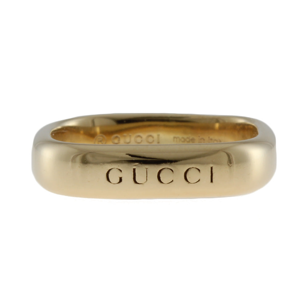 グッチ GUCCI ピンキーリング 3号 18金 K18イエローゴールド レディース 中古