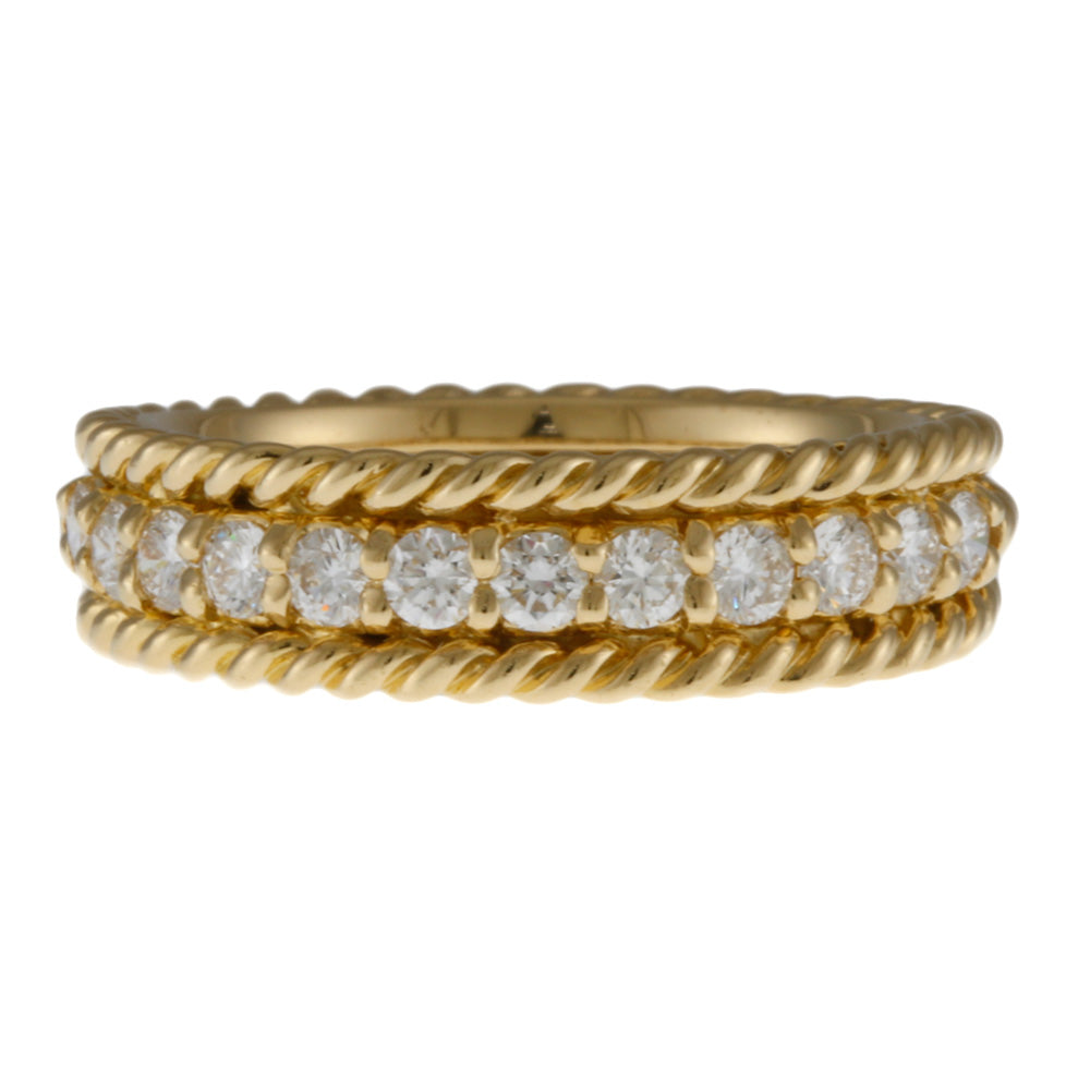 ディオール Dior リング・指輪 10号 18金 K18イエローゴールド 