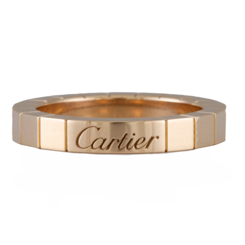 カルティエ CARTIER ラニエール リング・指輪 9号 18金 K18ピンク