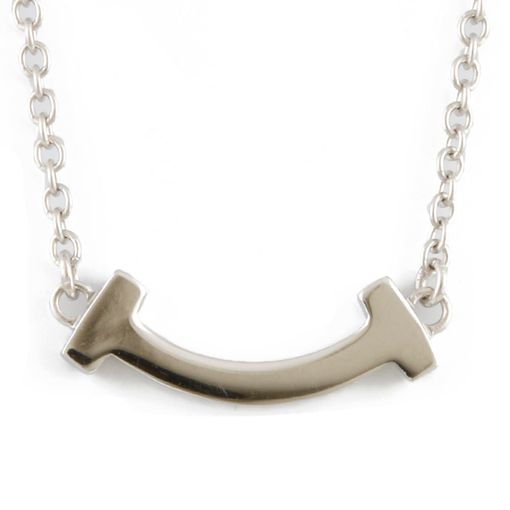 中古】 ティファニー TIFFANY&Co. K18WG ネックレス ダイヤモンド：16