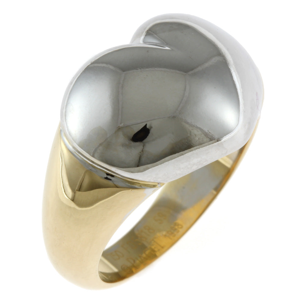 (美品）ピアジェ PIAGET ハート ダイヤ リング 指輪 #51 約11号 K18 ホワイトゴールド  ダイヤモンド16石  8930