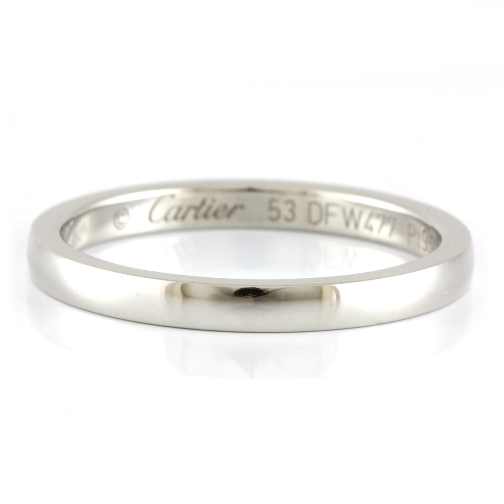 カルティエ Cartier #50 リング Pt プラチナ 指輪 VLP 90194790-
