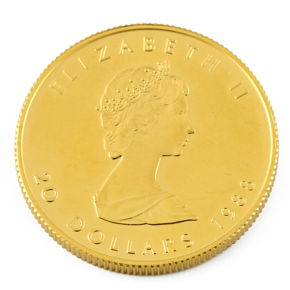 クイーンエリザベス カナダ 24k コイン 純金