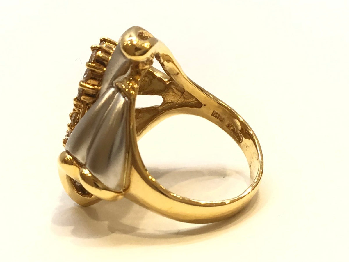 Used] K18/PT900 Ring – 【公式】リサイクルキング オンラインショップ