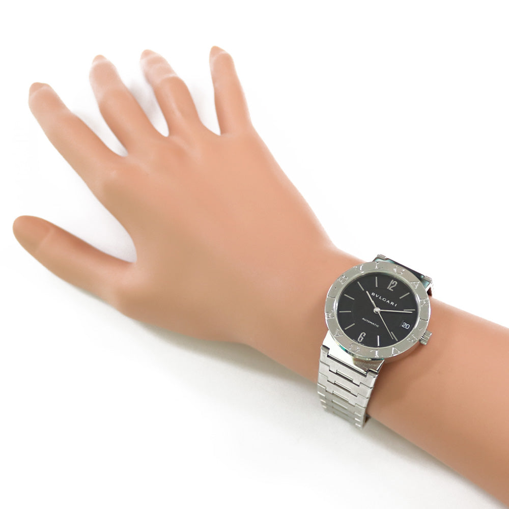 ブルガリ BVLGARI BB33SS ブルガリブルガリ 33mm 腕時計 ブラック文字盤 SS レディース【中古】 駅南やまご質店オンラインショップ / ブルガリ BB33SS ブルガリ