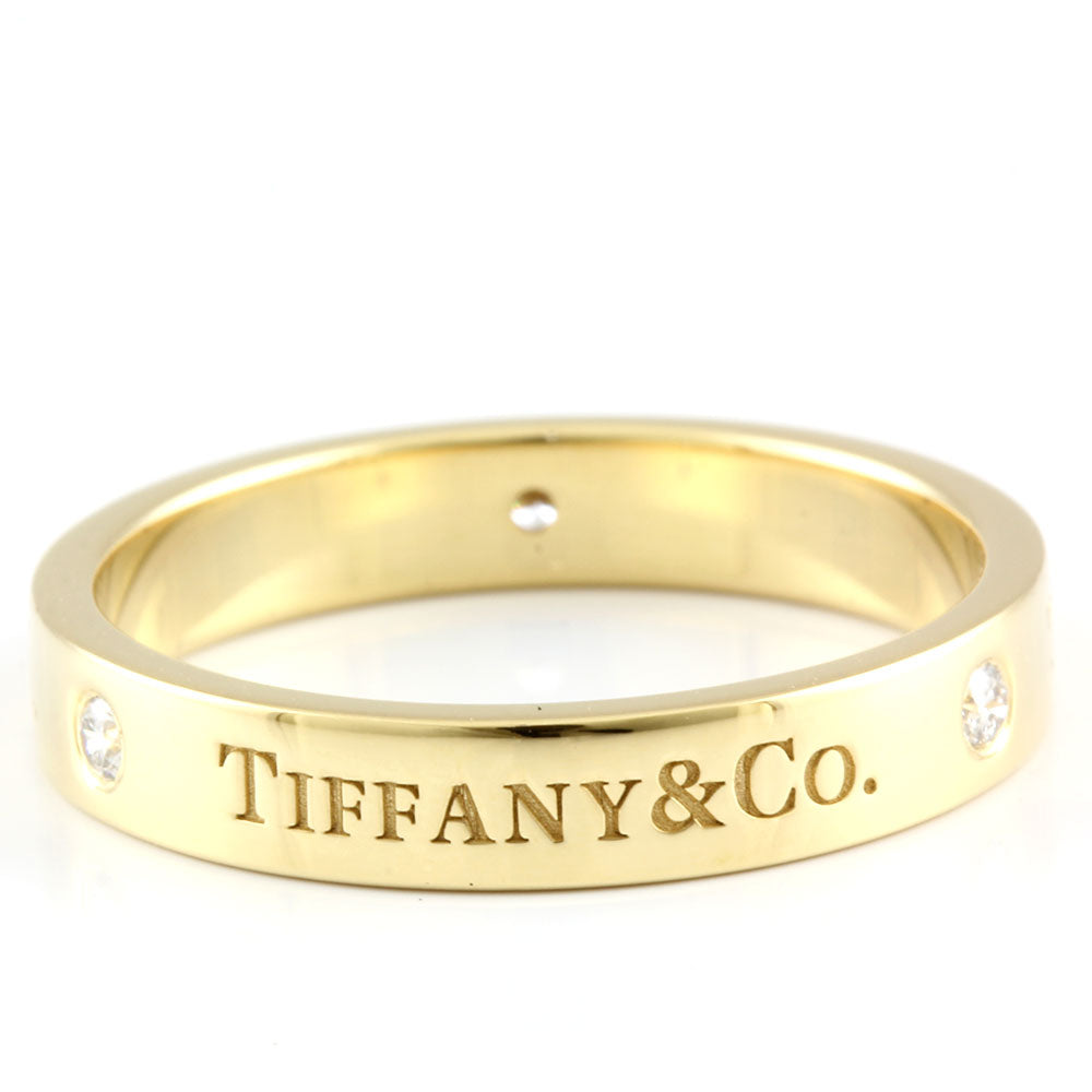 中古】 ティファニー TIFFANY&Co. K18 リング 指輪 ダイヤモンド