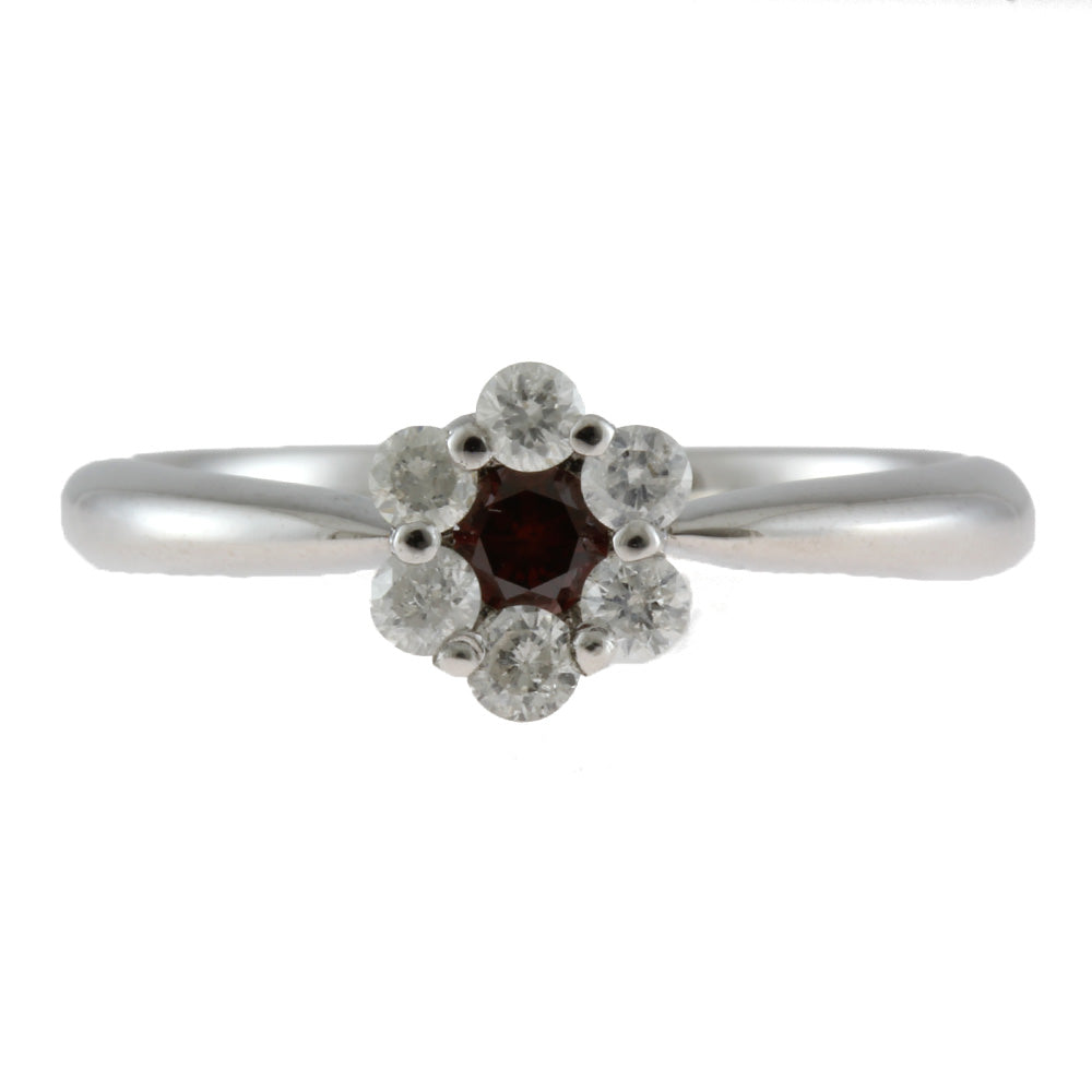 K18WG ダイヤモンドリング ダイヤモンド リング K18 ホワイトゴールド 1カラット バケット カット