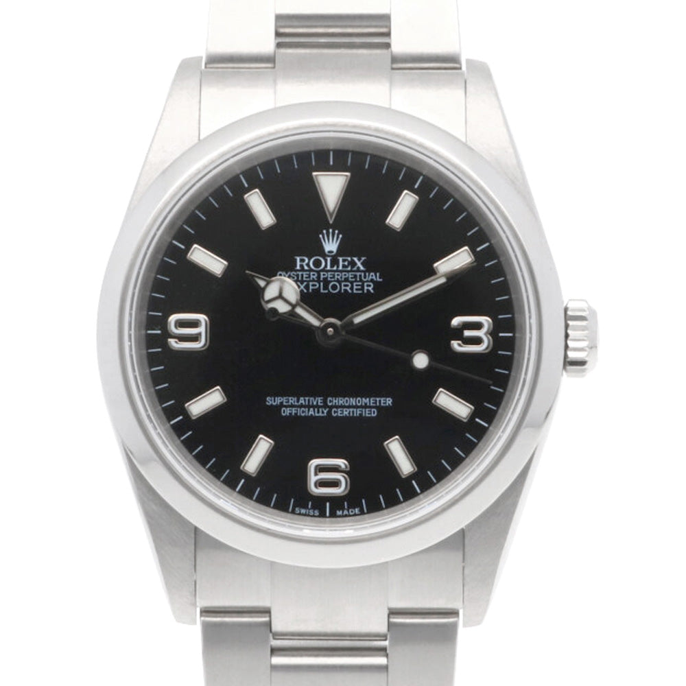 ロレックス エクスプローラー1 腕時計 時計 ステンレススチール 114270 メンズ 1年保証 ROLEX