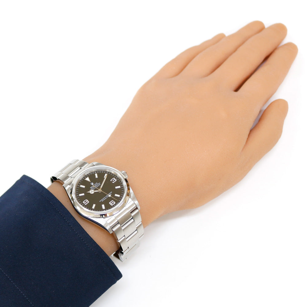 ロレックス エクスプローラー1 腕時計 時計 ステンレススチール 114270 メンズ 1年保証 ROLEX