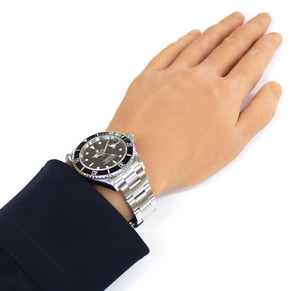 ロレックス ROLEX サブマリーナ オイスターパーペチュアル 腕時計 時計 ステンレススチール 16610 メンズ