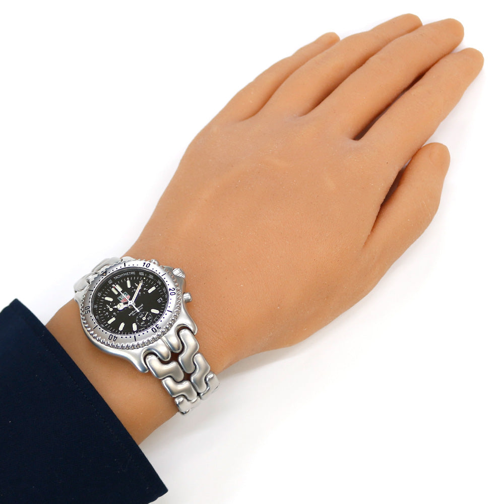 タグホイヤー セルシリーズ プロフェッショナル 腕時計 時計 ステンレススチール S39.306 クオーツ メンズ 1年保証 TAG HEUER 中古