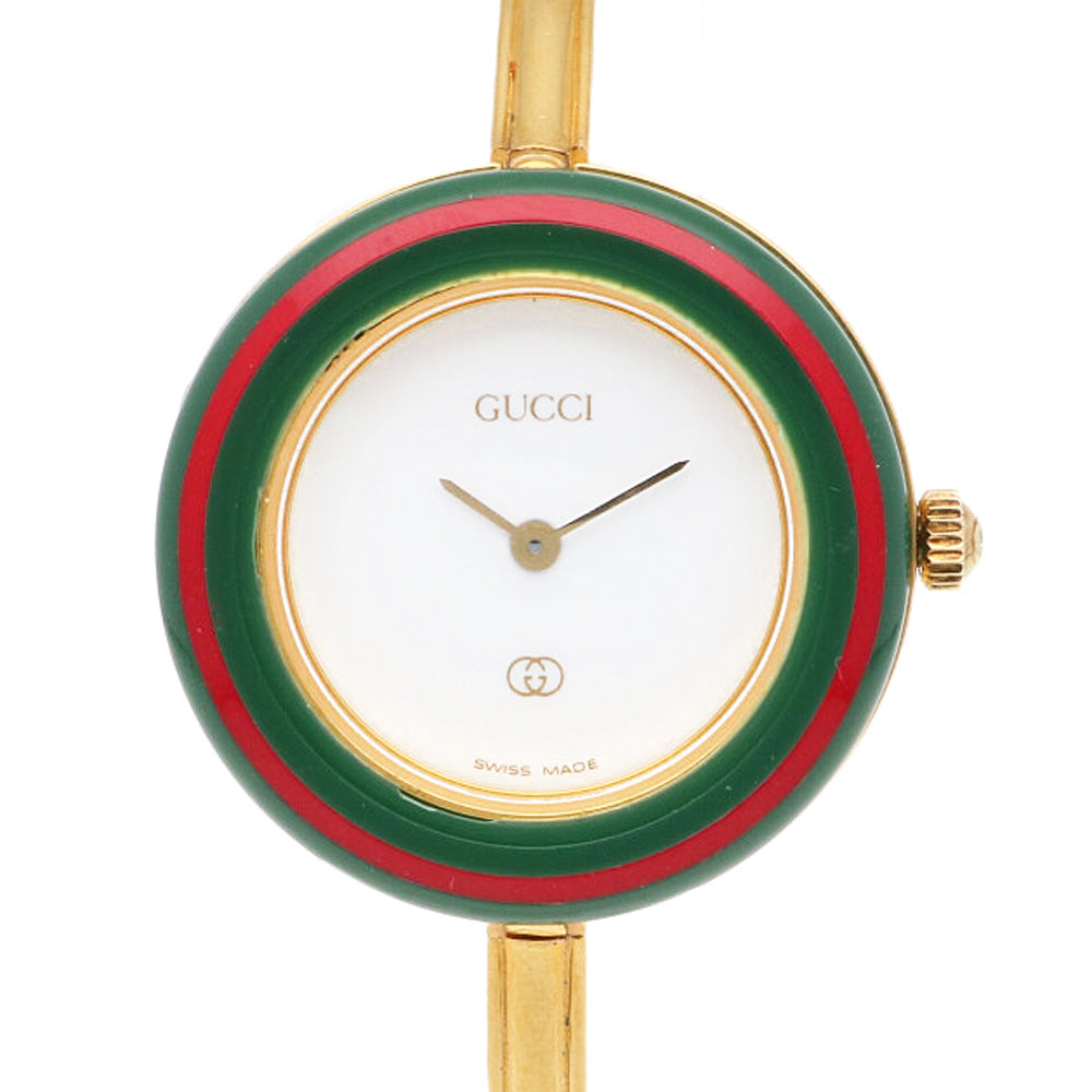 グッチ 腕時計 GP 1100-L クオーツ レディース 1年保証 GUCCI 【中古