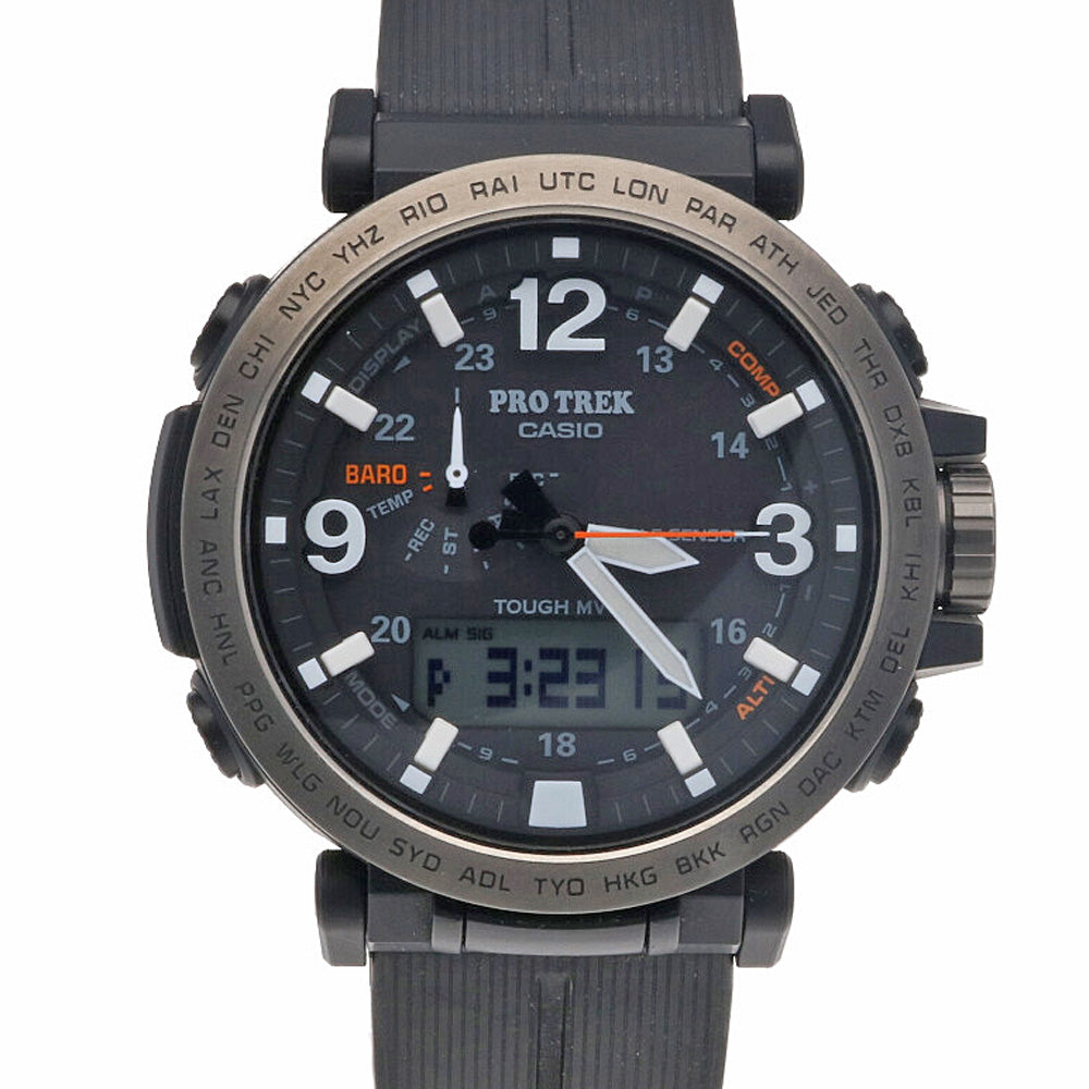 カシオ CASIO プロトレック 腕時計 ステンレススチール PRW-6611Y ...