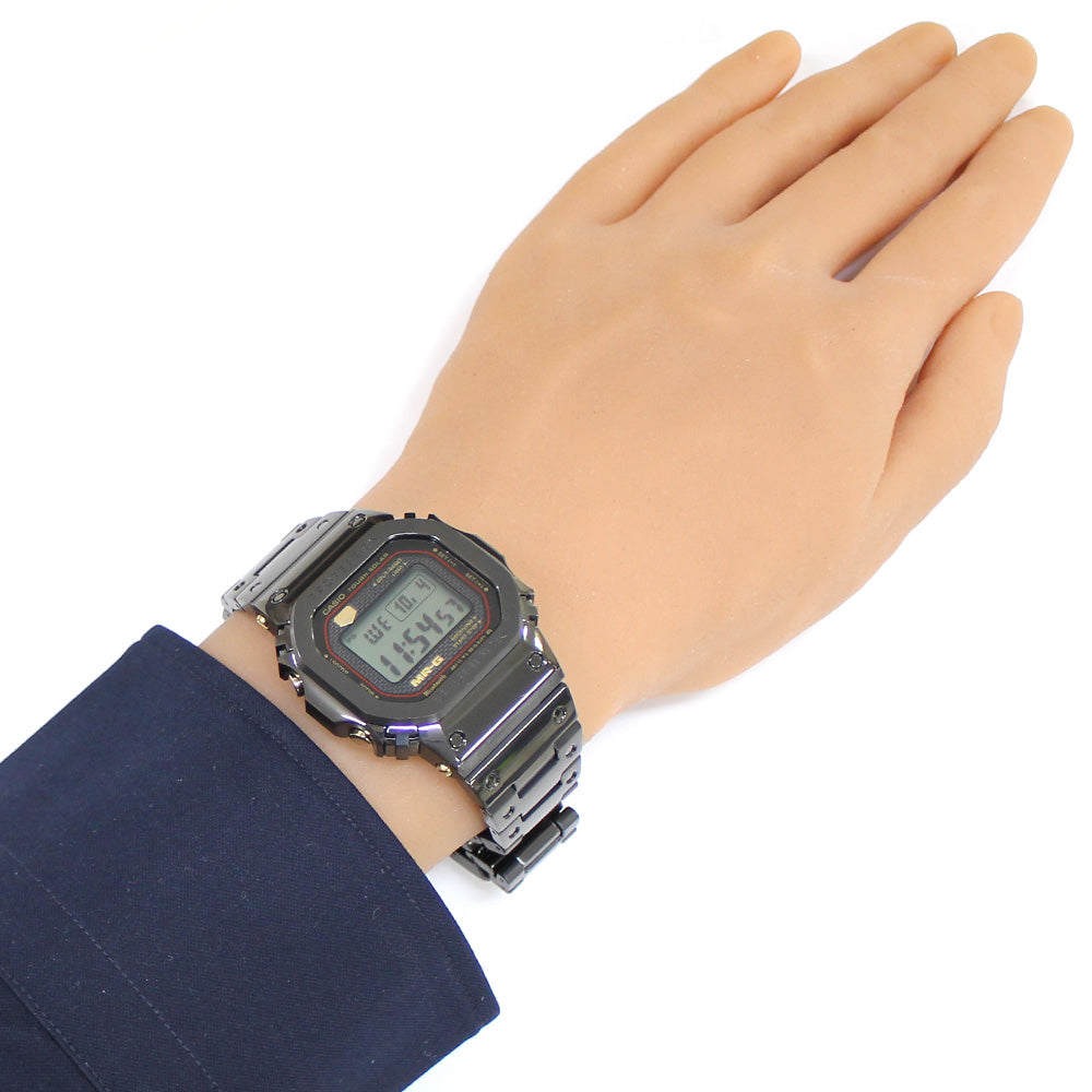 ジーショック MR-G 腕時計 チタン MRG-B5000B-1JR ソーラー電波時計 メンズ 1年保証 G-SHOCK 【中古】