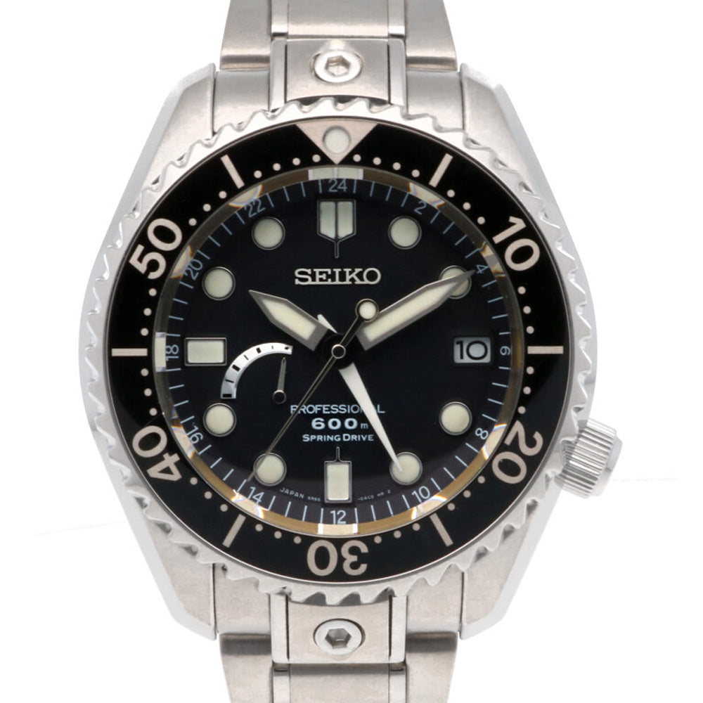 セイコー SEIKO プロスペックス マリンマスター プロフェッショナル 腕時計 チタン SBDB001 5R66-0AA0 メンズ 中古 【1年保証】