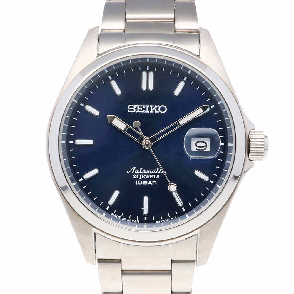 SEIKO セイコー メカニカル 腕時計 ステンレススチール SZSB016/4R35-03Y0 自動巻き メンズ 1年保証 中古