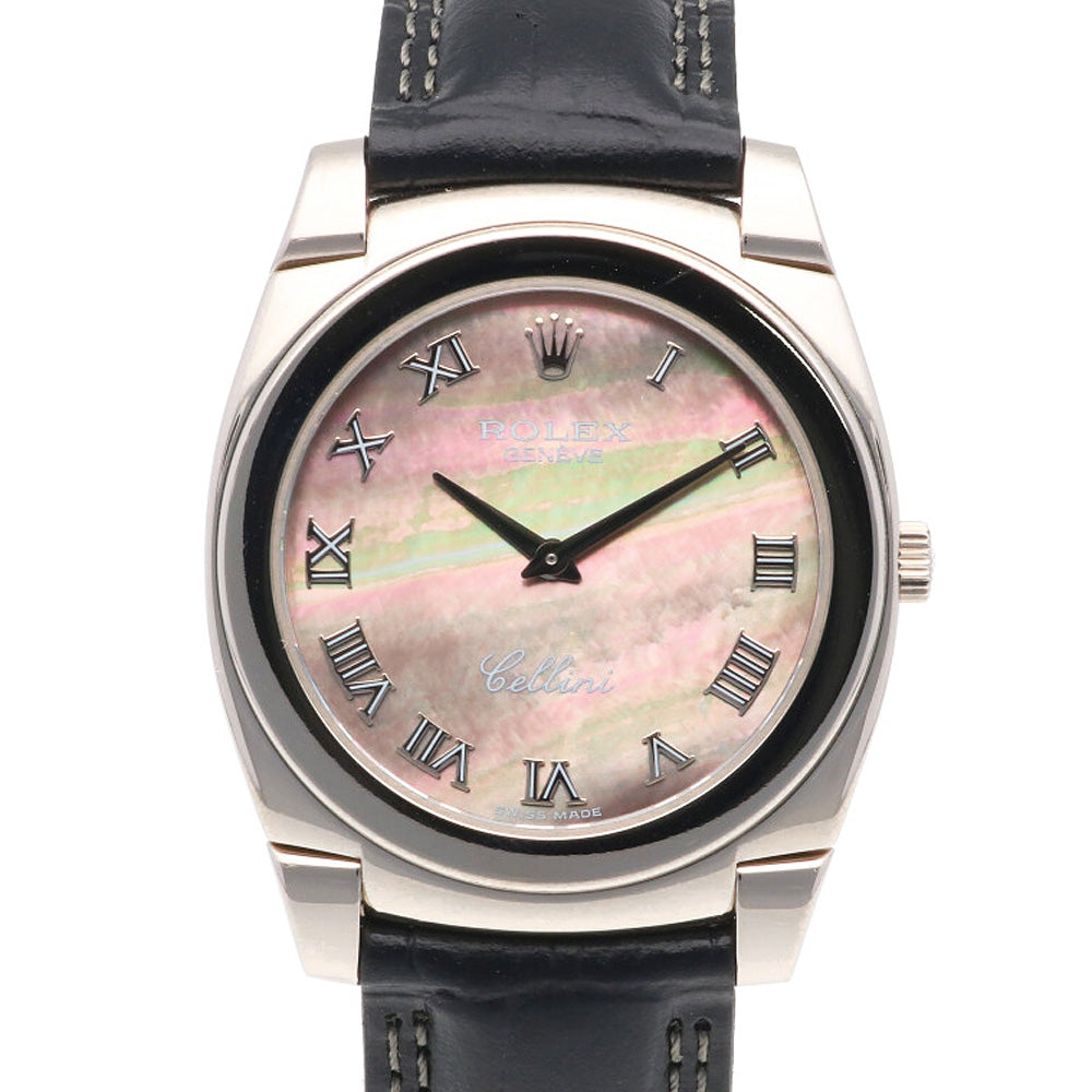 ロレックス チェリーニ 腕時計 時計 18金 K18ホワイトゴールド 5115 手巻き メンズ 1年保証 ROLEX