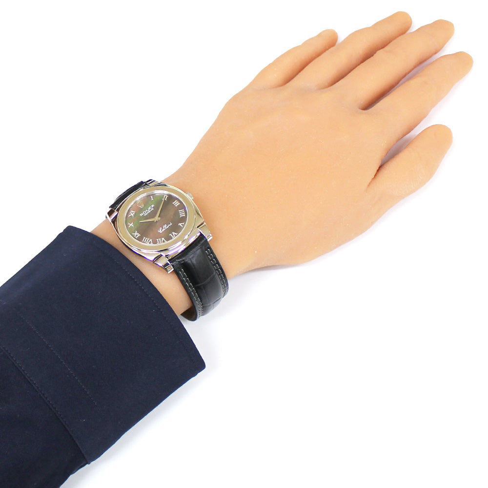 ROLEX ロレックス チェリーニ 腕時計 18金 K18ホワイトゴールド 5330 