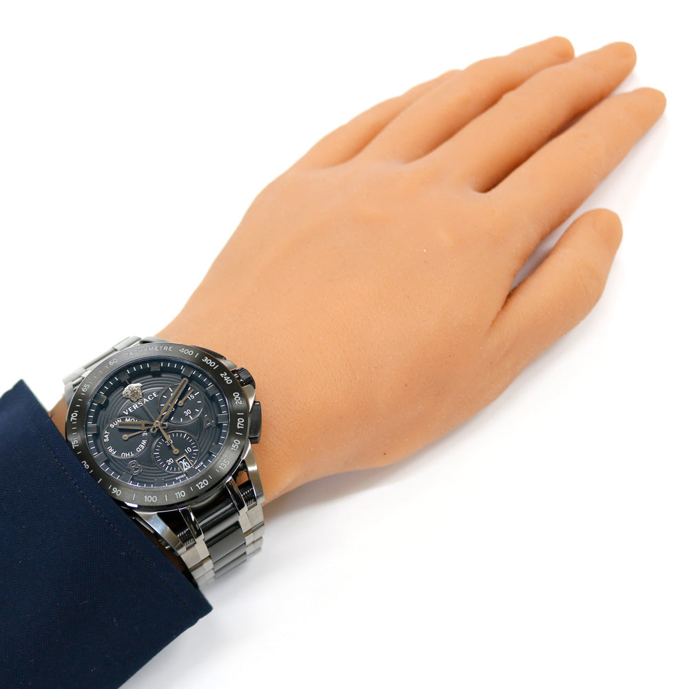 ヴェルサーチ VERSACE 腕時計 ステンレススチール VERB00618 メンズ 中古 【1年保証】